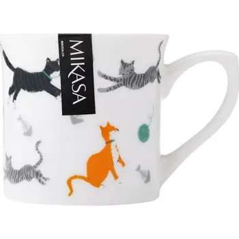 Kitchen Craft, Anglie Kitchen Craft - Porcelánový hrníček Mikasa Cat - 250 ml