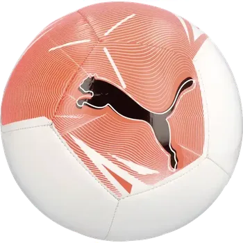 Fotbalový míč Fotbalový míč Puma Big Cat velikost 5 bílo-růžový