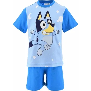 Chlapecké pyžamo Modré dětské krátké pyžamo Bluey Velikost: 104