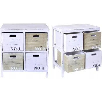 Komoda Komoda Bettina 48 x 32 x 51 cm bílá