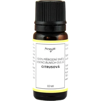 Vůně do bytu Moravité esenciální olej Citrusová 10 ml