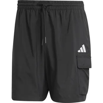 Pánské kalhoty adidas Essentials Small Logo Cargo Chelsea Shorts Black/White S