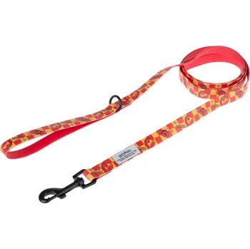 Vodítko pro psa Harry Potter vodítko pro psy Nebelvír, délka 200 cm, šířka 20 mm pes