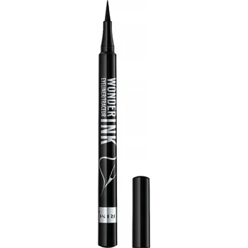 Oční linky Rimmel Wonder Ink Matný Voděodolný Eyeliner v Tužce Černý 001 Black