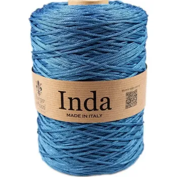 Příze Borgo de Pazzi Inda 31 Letecká modrá (Špagátová příze Inda 31 Avio)