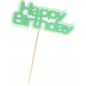 topper Topper "Všechno nejlepší k narozeninám", zelený s dinosaury, T13