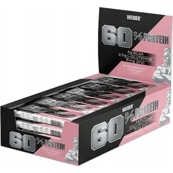 WEIDER 60% PROTEIN BAR 45G Proteinová tyčinka PROTEINOVÁ TYČINKA BCAA TR-JO