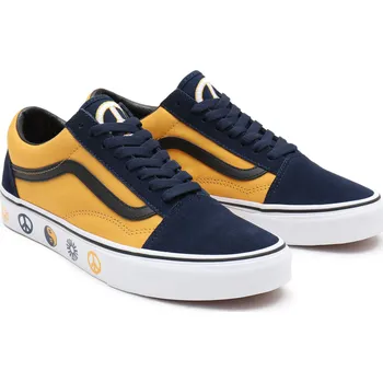 Pánská obuv vans Boty old skool (take a stand) dress blues/gold
