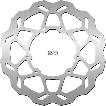 Brzda pro motocykl NG přední brzdový kotouč DERBI 50/125, SHERCO 50/125/290 (260X108X3,5MM) (6X6,5MM) WAVE