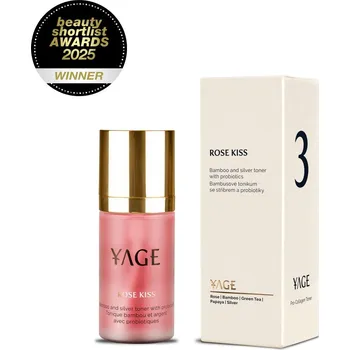 Yage bambusové tonikum se stříbrem a probiotiky ROSE KISS 60 ml
