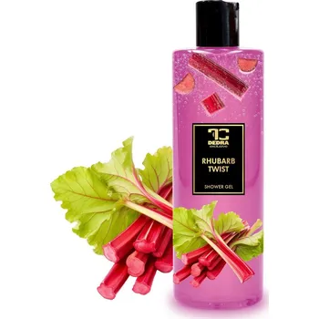 Koupelová kosmetika Dedra Přírodní šetrný sprchový gel s glycerinem RHUBARB TWIST 420 ml