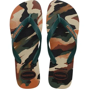Pánské sandále Havaianas Brasil Logo Flip Flops Khaki Camo 10 (45)