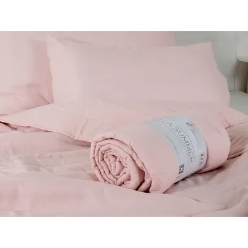 Polštář B.E.S. - Petrovice, s.r.o. Letní přikrývka Summer 140x200 - Pudrová (12-2102)