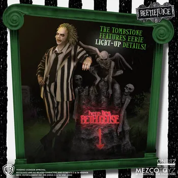 Figurka Beetlejuice - sběratelská figurka Beetlejuice (Deluxe Edition) 18 cm