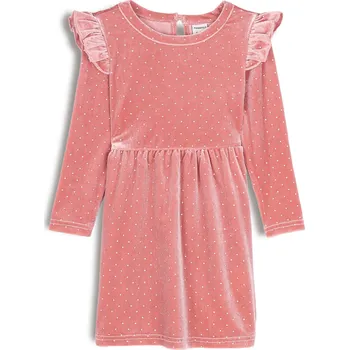 Dětská móda GATE Semišové šaty s volánem 4Y 824-0545/62