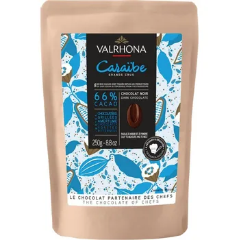 Čokoláda Valrhona Feves Čokoláda Caraibe 66% 250g