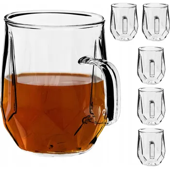 Sklenice Sklenice na kávu Kadax 320 ml 6 ks