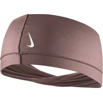 Čelenka Dámská Čelenka NIKE ACCESSORIES W YOGA HEADBAND WIDE TWIST N.100.4287.207 – Hnědá