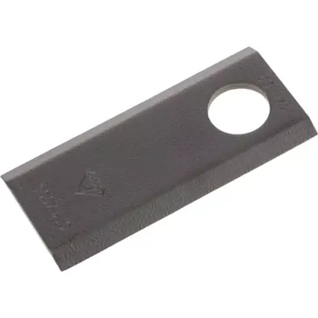 Kramp - Nůž rotační sekačky 100x40x4 mm, otvor 21 mm, Massey Ferguson