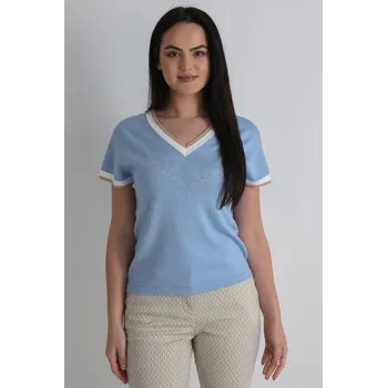 SVĚTLE MODRÉ TRIČKO DÁMSKÉ Red Button