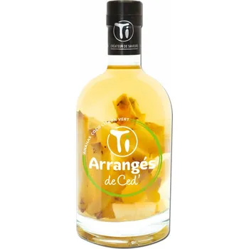 Rum Ti Arrangés de Ceď Pineapple Lime Coco Rhum 0,7l 32%