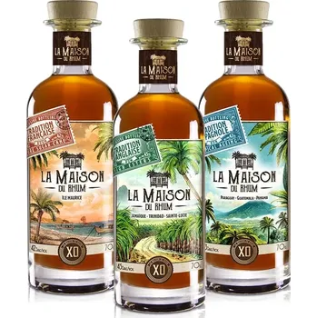 Rum La Maison Du Rhum Tradition XO set 3 x 0,7 l