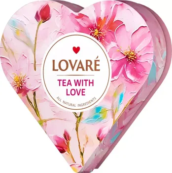 Čaj LOVARÉ Tea With Love 68g (34 pyramid, černý čaj)