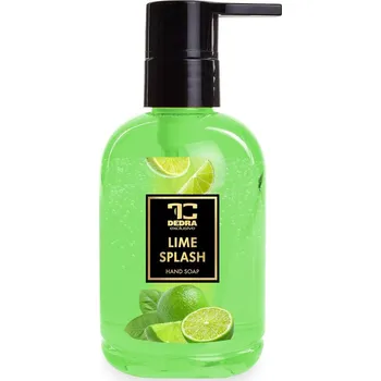 Mýdlo DEDRA Přírodní šetrné tekuté mýdlo s glycerinem LIME SPLASH 310 ml