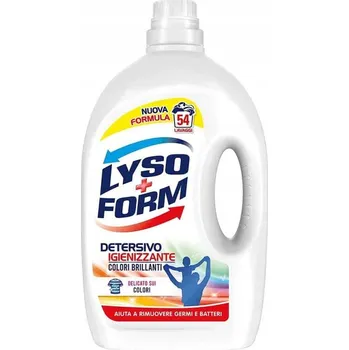 Prací gel Tekutý prací prostředek na barevné prádlo Lysol Form 2,43 l
