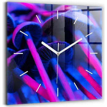 Hodiny Nástěnné hodiny Wallfluent modré 30 cm