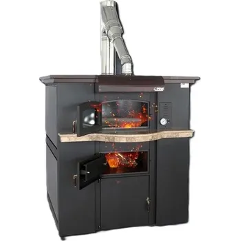 Zahradní gril Pec na dřevo a dřevěné uhlí PEVA S55