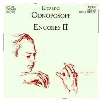 Hudba CD Mompou / Chopin / Sarasate / Falla: Encores Ii 2012