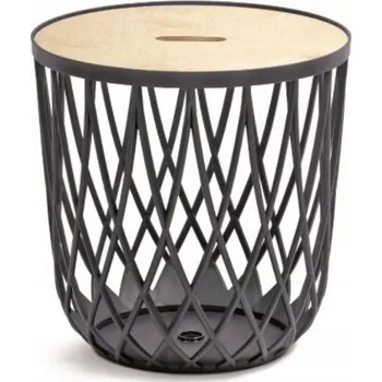 Konferenční stolek Konferenční stolek Prosperplast kulatý 45 x 55 x 45 cm antracit