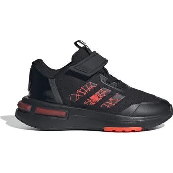 Chlapecká obuv adidas Marvels Spider-Man Racer Trainers Childrens Blk/Red/Blk 5 (38)