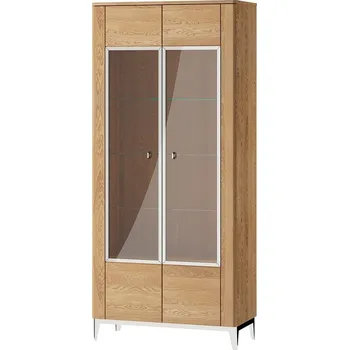 Vinotéka Vitrína Savona II 12 90 cm z masivu dub zlatý