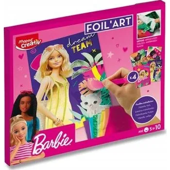 kreativní sada KREATIVNÍ SADA MAPED BARBIE - FÓLIOVÉ OBRÁZKY