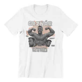 Pánské tričko LIMITOVANÉ TRIČKO - Až něco dokážeš, tak mi tykej! - BÍLÉ + SBĚRATELSKÁ KARTIČKA XXXL