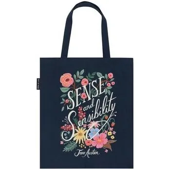 Puffin in Bloom: Sense and Sensibility Tote Bag - Out Of Print