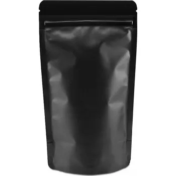 Sáček na potraviny Sáček Doypack ČERNÝ Pevný se zipem 750 ml 25 ks
