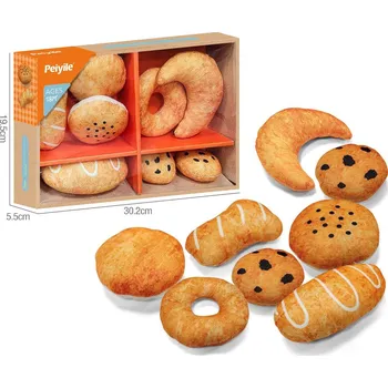Dřevěná hračka Wiky Pečivo 8 ks
