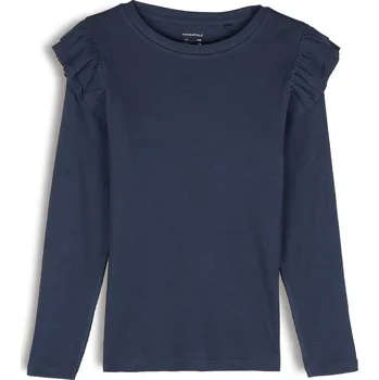 Dívčí tričko GATE Bavlněné tričko s volány 7Y 824-0592/793