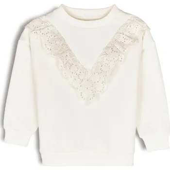 Dívčí oblečení GATE Mikina s krajkou 6Y 824-0649/111