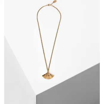 Náhrdelník NÁHRDELNÍK KARL LAGERFELD K/ARCHIVE FAN NECKLACE GOLD