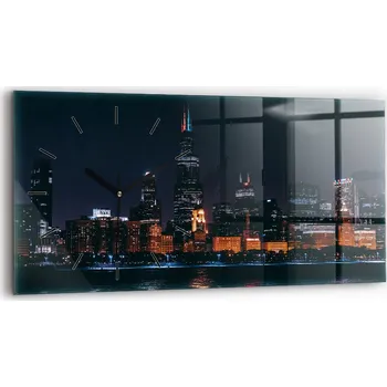 Hodiny Nástěnné hodiny Bluedecor černé 60 cm