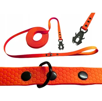 Vodítko pro psa VODÍTKO LANA VODĚODOLNÉ MĚKKÉ TRÉNINK BIOTHANE PVC | FROG EDITION 2M 16MM