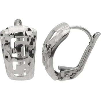 Náušnice Zlaté náušnice z bílého zlata CPP222W (585/1000) 1.5 g