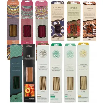 Čajovna PŘÍRODNÍ VONNÉ TYČINKY KUŽELOVÉ MIX 12 VŮNÍ 440ks