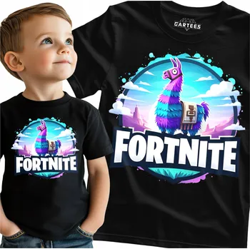 Chlapecké tričko TRIČKO FORNITE PRO DĚTI CHLAPCE HRA LAMA