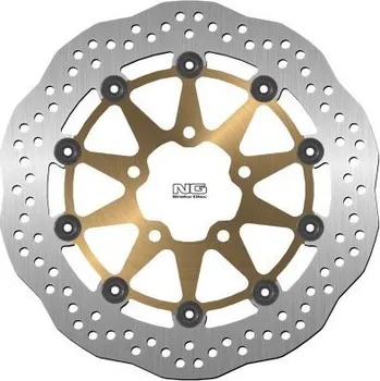 Brzda pro motocykl NG přední brzdový kotouč SUZUKI GSXR 600/750/1000 '03-05, VL800 '14-15 (300X69X5MM) (5X10,5MM) WAVE plovoucí