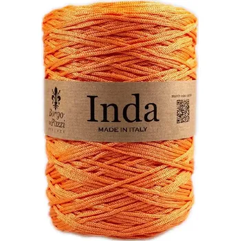 Příze Borgo de Pazzi Inda 37 Pomerančová (Špagátová příze Inda 37 Arancio)